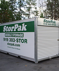 Portable Mobile Storage Units in Raleigh NC - Movin On Movers